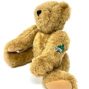Vermont Teddy Bear Kiss Me Bear Moveable parts 11”